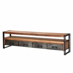 Wohnen Tv & Hifi-Möbel|Lowboards<Lowboard Mendoza aus Sheesham Massivholz