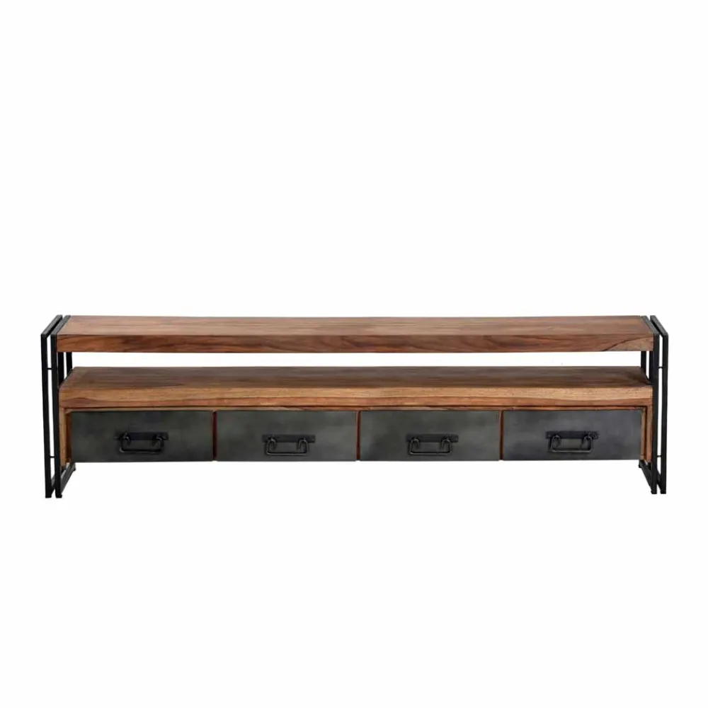 Wohnen Tv & Hifi-Möbel|Lowboards<Lowboard Mendoza aus Sheesham Massivholz