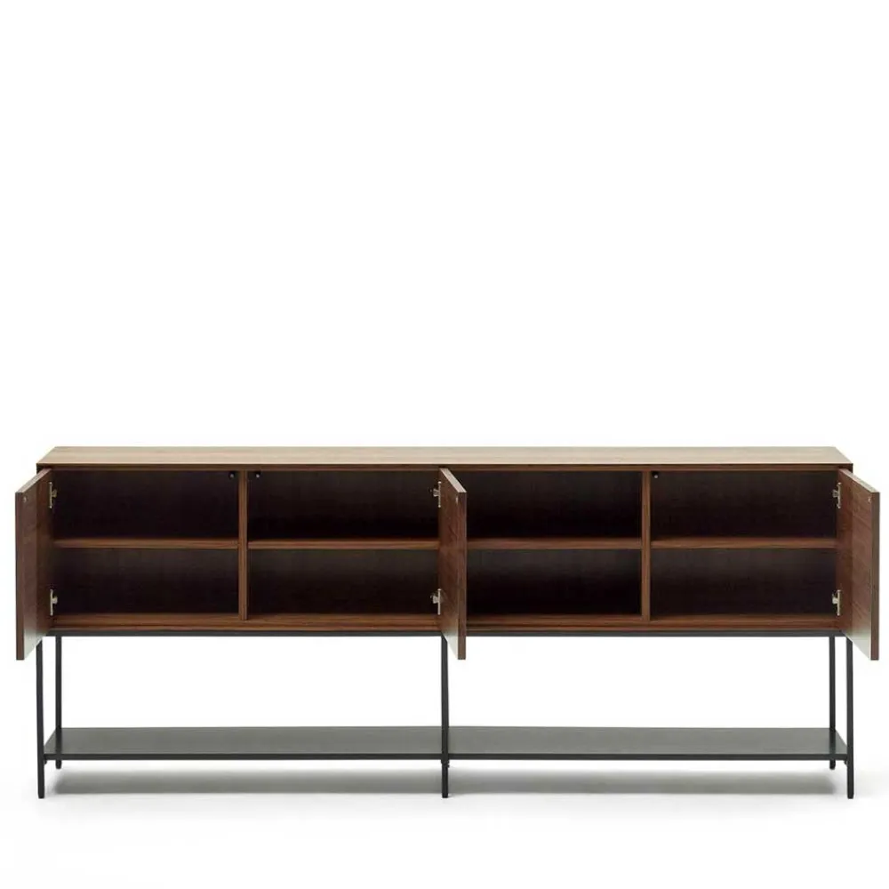 Wohnen Sideboards<Luftig gestaltetes Sideboard in Nussbaum - Milena