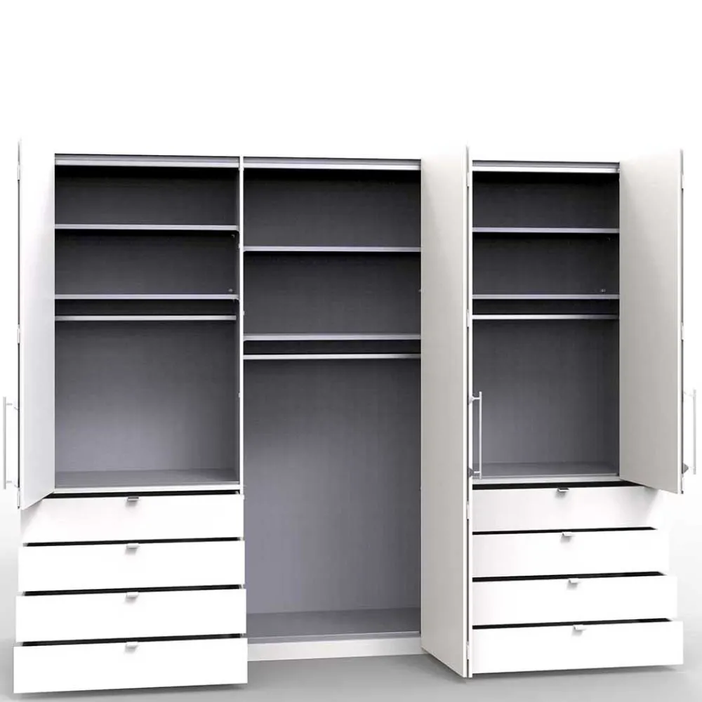Wohnen Kleiderschränke<Luxus Kleiderschrank mit drei Gleittüren - Bosays