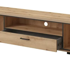 Wohnen Tv & Hifi-Möbel|Lowboards<2,1m TV Board mit Schublade & 2 Türen & Fach - Zavorra