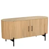 Wohnen Tv & Hifi-Möbel|Lowboards<Mangoholz Lowboard in Lamellenoptik - Dorian