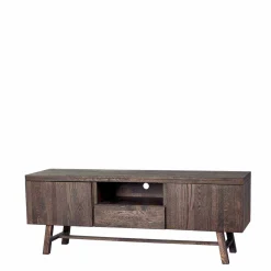 Wohnen Tv & Hifi-Möbel|Lowboards<Markantes Retro TV Board aus Eiche dunkel - Vedraza