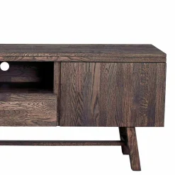 Wohnen Tv & Hifi-Möbel|Lowboards<Markantes Retro TV Board aus Eiche dunkel - Vedraza