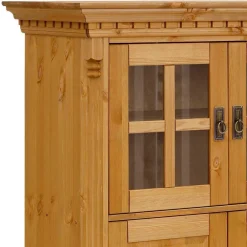 Wohnen Wohnwände<Massive Landhaus Schränke als Set - Fausanda (fünfteilig)