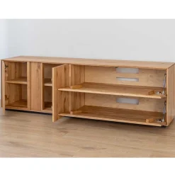Wohnen Tv & Hifi-Möbel|Lowboards<Massiver TV Unterschrank mit LED Licht - Cocondar