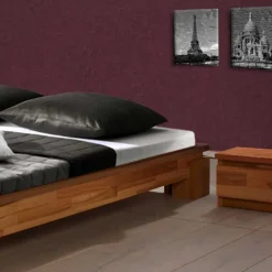 Wohnen Betten<Massives Bett Trambona für Dachschrägen