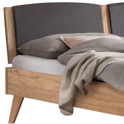 Wohnen Betten<Massives Bettgestell aus Wildbuche 140x200 - Telgada