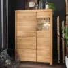 Wohnen Highboards|Vitrinen<Massives Highboard mit vier Türen - Loitons