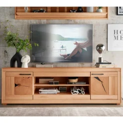 Wohnen Tv & Hifi-Möbel<Massives TV-Board aus geölter Kernbuche - Sarosca
