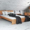 Wohnen Betten<Massivholz Bett Barvuda aus Kernbuche