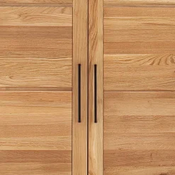 Wohnen Kleiderschränke<Massivholz Schlafzimmerschrank 5-türig - Zaisan