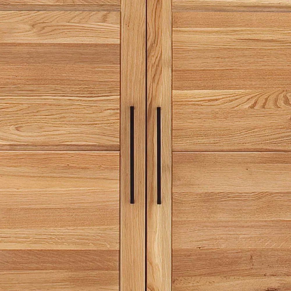 Wohnen Kleiderschränke<Massivholz Schlafzimmerschrank 5-türig - Zaisan