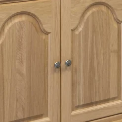 Wohnen Highboards<Massivholz Sekretär aus Eiche geölt - Catuella