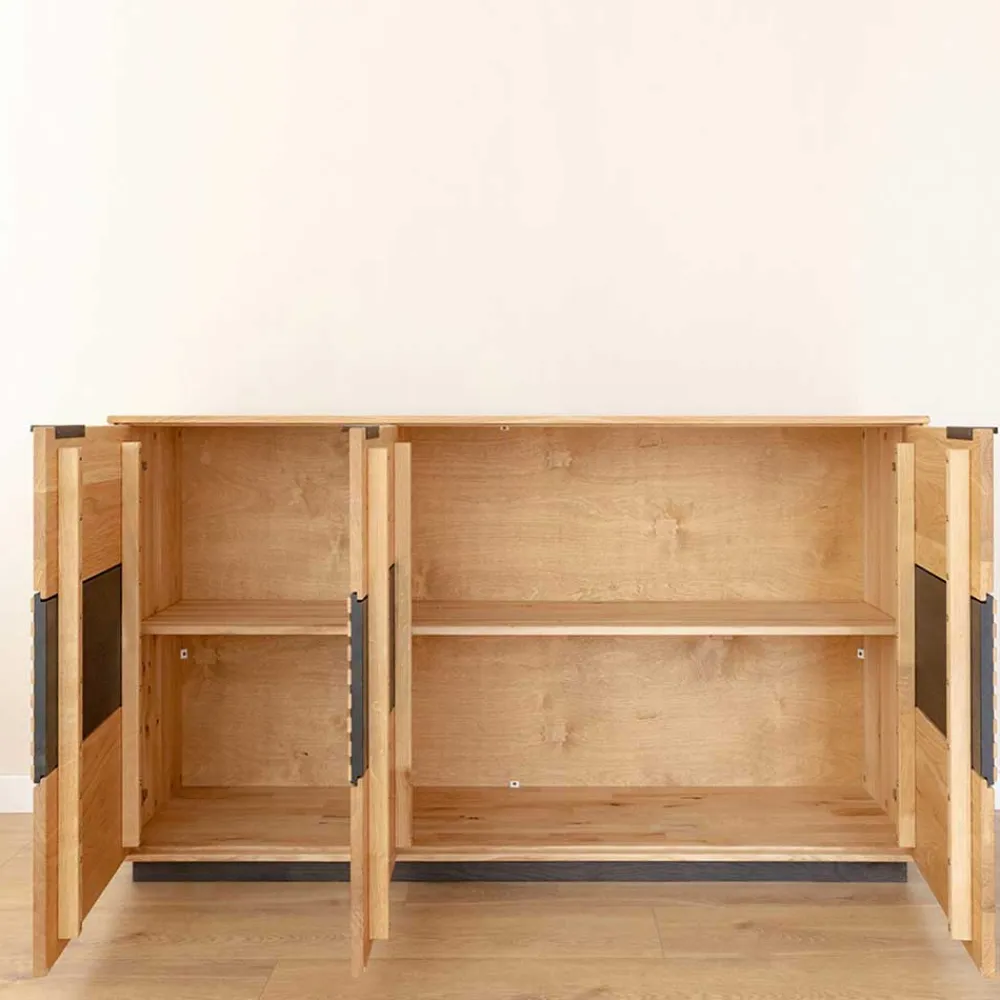 Wohnen Sideboards<Massivholz Sideboard aus Eiche - Eribella