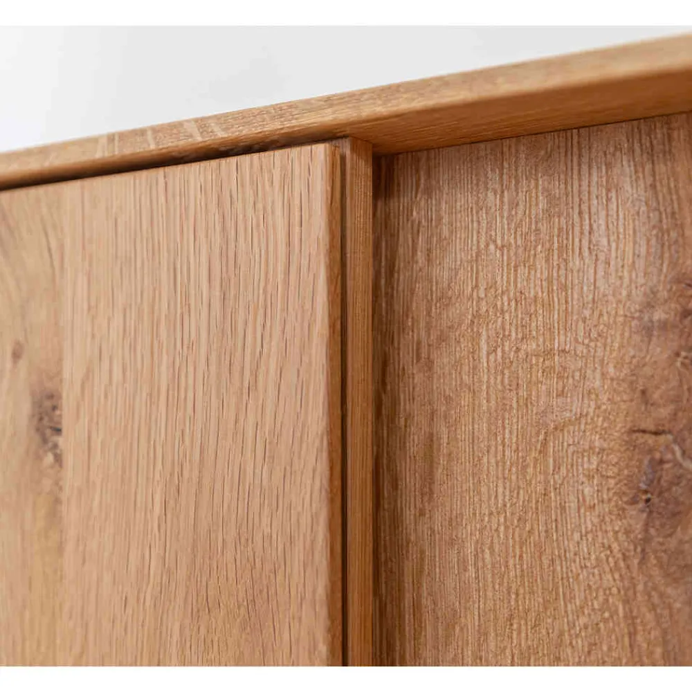 Wohnen Tv & Hifi-Möbel|Lowboards<Massivholz TV Kommode mit LED Beleuchtung - Cocondar