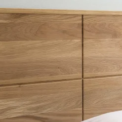 Wohnen Betten<Massivholzbett in Eiche Bianco geölt - Vervesdo