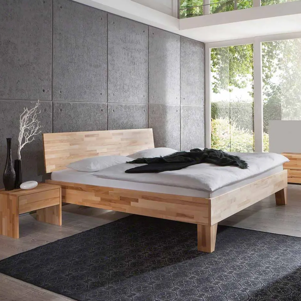 Wohnen Betten<Massivholzbett Tuner z.B. als Doppelbett 180x200cm