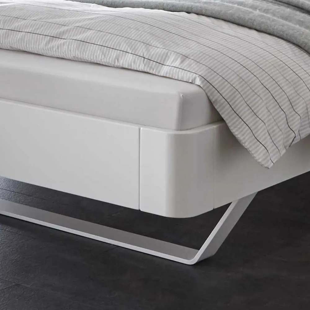 Wohnen Betten<Material Mix Designbett mit Kufen - Chien