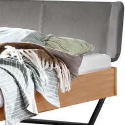 Wohnen Betten<Material Mix Doppelbett aus Wildbuche - Syolino
