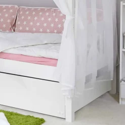Wohnen Betten<Mädchen Himmelbett Sionara mit Ausziehbett