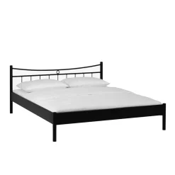 Wohnen Betten<Metall Bett Halfa in Schwarz