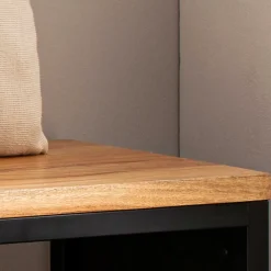 Wohnen Sitzbank<Minimalistische Bank aus Akazie Massivholz - Zyrafete