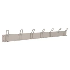 Wohnen Garderoben<Minimalistische Hakenleiste in Taupe - Borad
