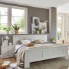 Wohnen Betten<Modern Country Bettgestell in Weiß - Flinn