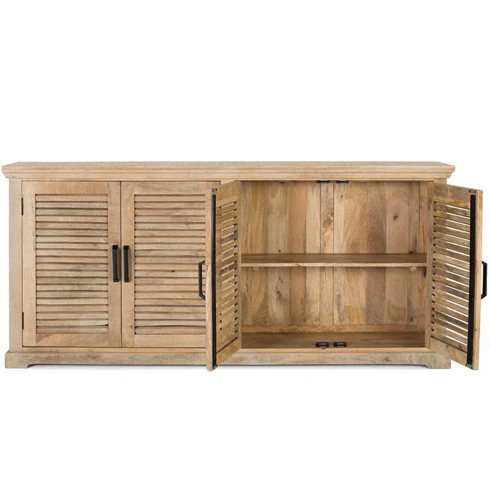 Wohnen Sideboards<Modern Country Sideboard mit Lamellentüren - Muray