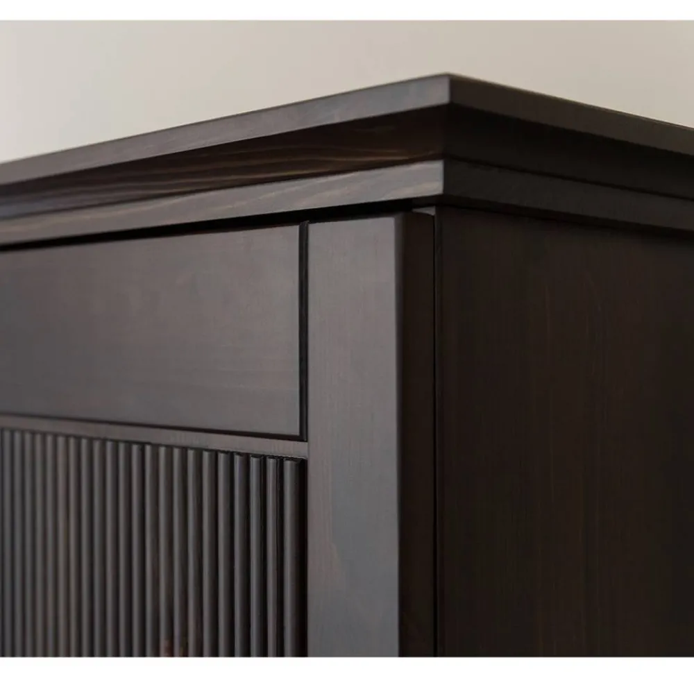 Wohnen Sideboards<Modern Country Sideboard in Dunkelbraun - Nauizia