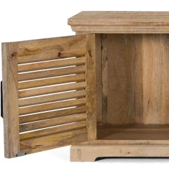 Wohnen Tv & Hifi-Möbel|Lowboards<Modern Country TV Board mit Lamellentüren - Muray