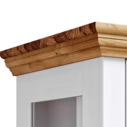 Wohnen Highboards<Modern Country Wohnzimmerschrank zweifarbig - Eyzaco