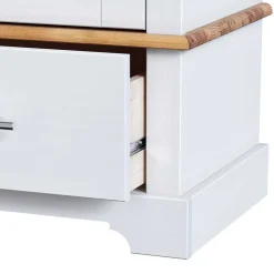 Wohnen Highboards<Modern Country Wohnzimmerschrank zweifarbig - Eyzaco
