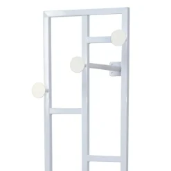 Wohnen Garderoben<Moderne Design Wandgarderobe aus Stahl in Weiß - Musone