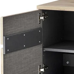 Wohnen Sideboards<Moderne Kombikommode in Wildeiche NB - Kuetra
