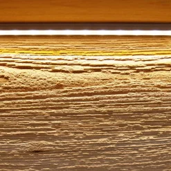 Wohnen Vitrinen|Schränke<Moderne Wildeiche Vitrine 63x207x43 cm - Acmida