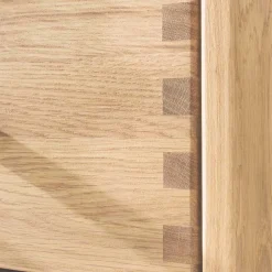 Wohnen Wohnwände<Moderne Wohnwand aus Holz - Dulciana (vierteilig)