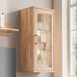 Wohnen Wohnwände<Moderne Wohnwand aus Holz - Dulciana (vierteilig)