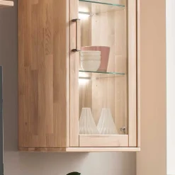 Wohnen Wohnwände<Moderne Wohnwand aus Holz - Dulciana (vierteilig)