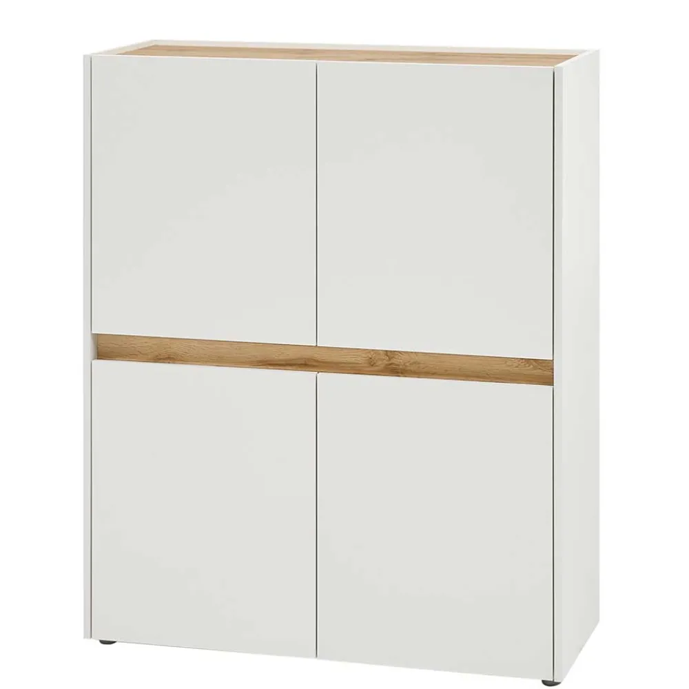 Wohnen Wohnwände<Moderne Wohnzimmereinrichtung Schrank Set - Nonessia (dreiteilig)