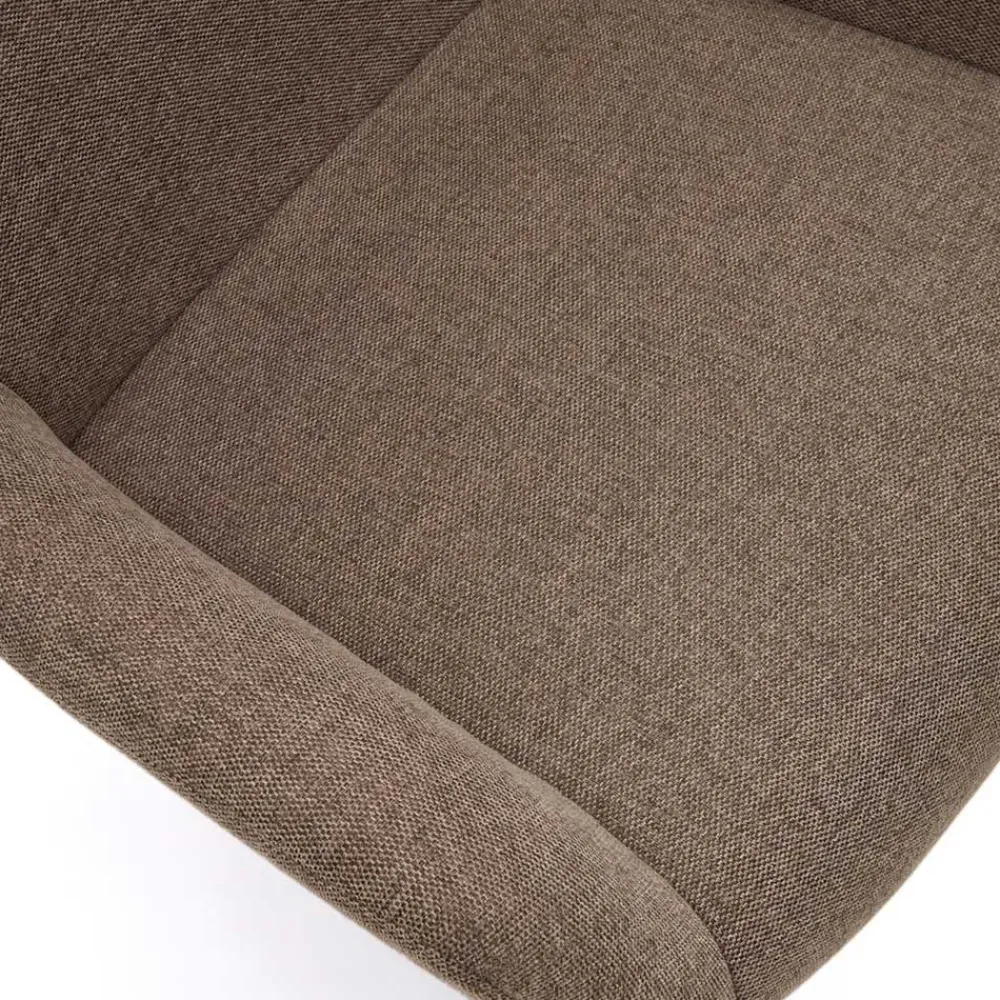 Wohnen Sessel<Moderner Chenille Sessel in Hellbraun - Mosso