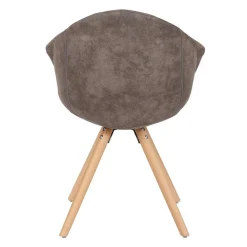 Wohnen Stühle<Moderner Esstisch Sessel in Taupe - Gozos (2er Set)