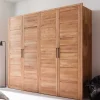 Wohnen Kleiderschränke<Moderner Kleiderschrank aus Wildeiche - Zaisan