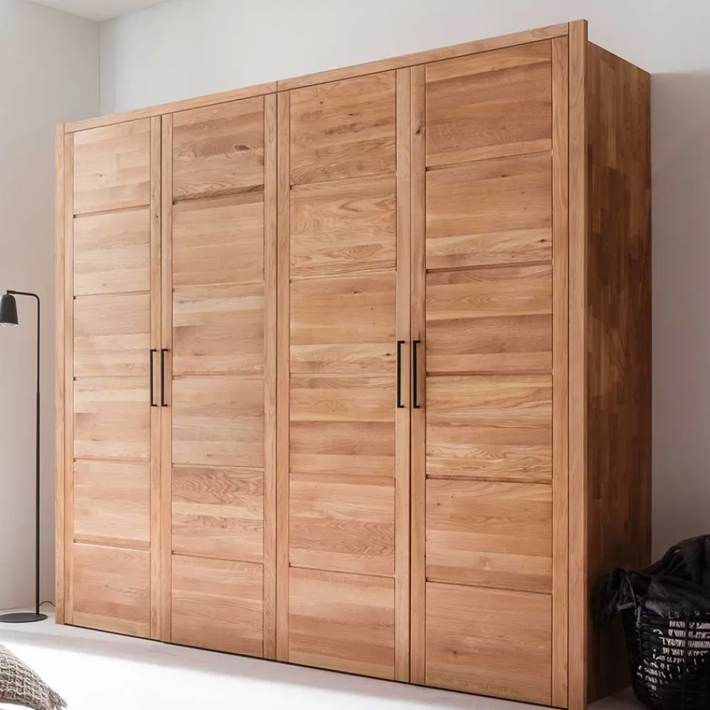 Wohnen Kleiderschränke<Moderner Kleiderschrank aus Wildeiche - Zaisan