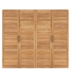 Wohnen Kleiderschränke<Moderner Kleiderschrank aus Wildeiche - Zaisan
