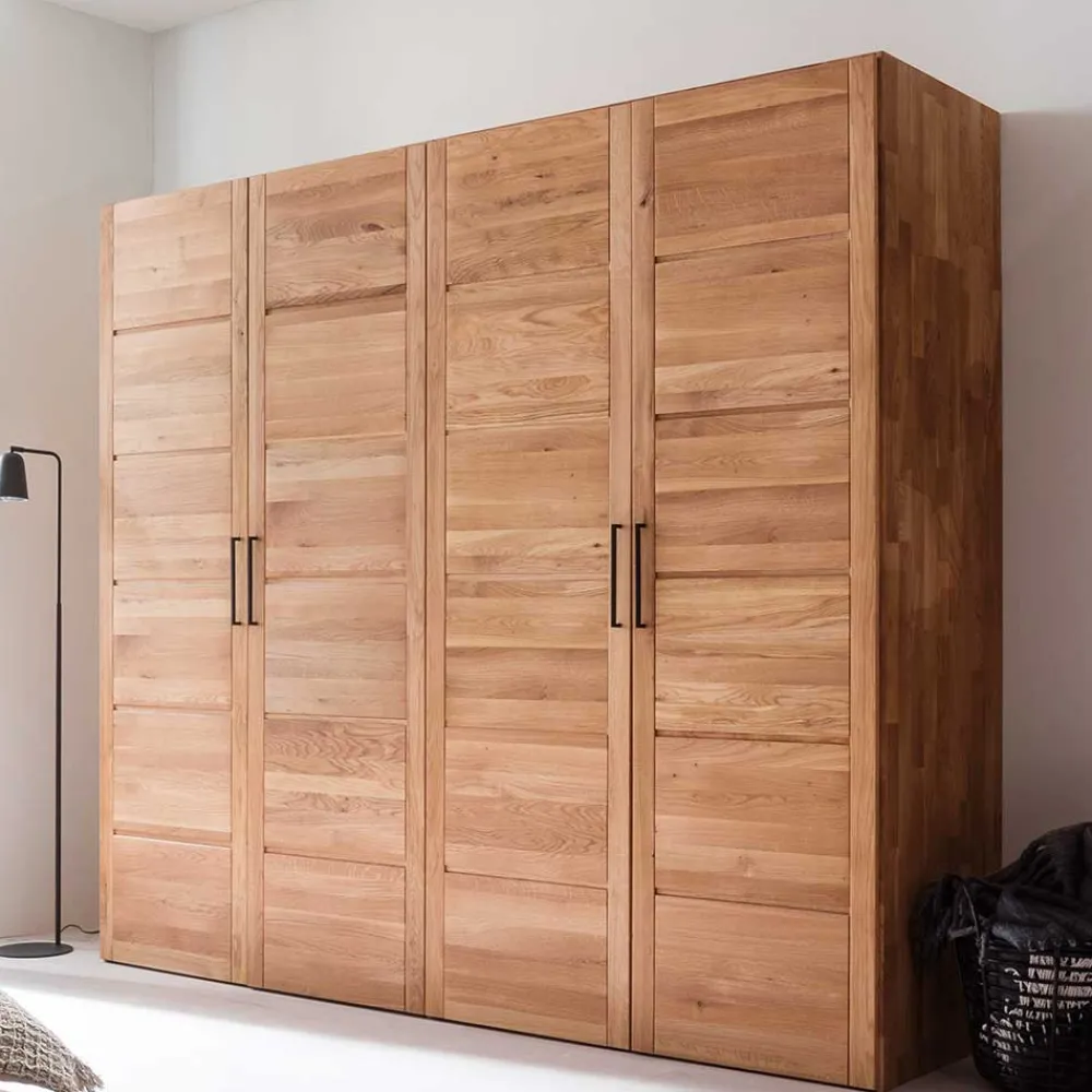 Wohnen Kleiderschränke<Moderner Kleiderschrank aus Wildeiche - Zaisan
