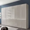 Wohnen Kleiderschränke<Moderner Kombi-Kleiderschrank 7-türig - Nucina