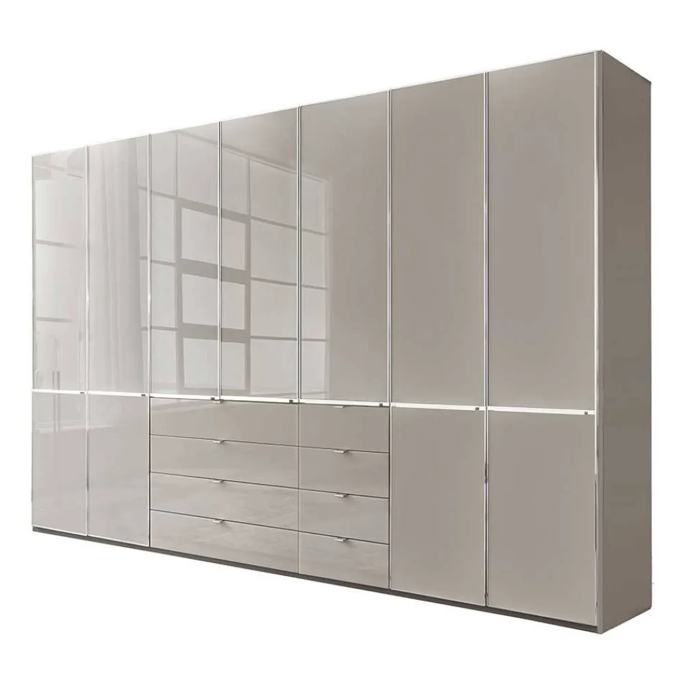 Wohnen Kleiderschränke<Moderner Kombi-Kleiderschrank 7-türig - Nucina