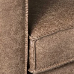 Wohnen Sessel<Moderner Microfaser Sessel in Taupe - Xanna